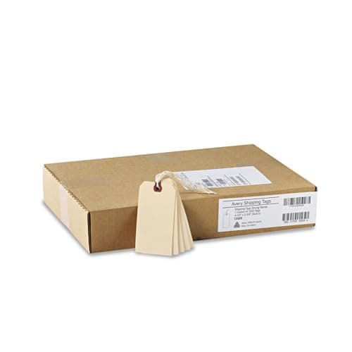 Avery Price Tags with String A...1,000 Manila Hang Tags (12505)