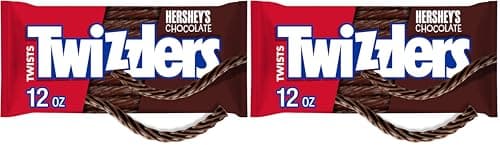 TWIZZLERS Twists, Chocolate Fl...vor (12-Ounce Bag) (Pack of 2)