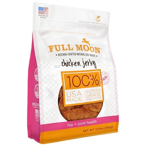 12-Oz Full Moon Dog Treats (Chicken Jerky) $6.65 w/ S&S
