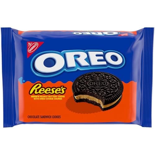 12.35-Ounce OREO REESE'S Peanut Buttery Creme Chocolate Sandwich Cookies $3.23 w/ S&S + Free Shipping w/ Prime or on $35+