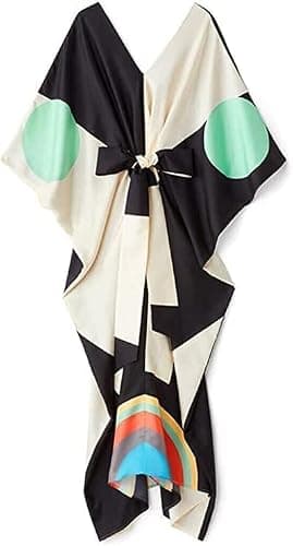 Modest Wear Women Soft Satin Silk Printed Kaftan,Kurta,Beach Party,Luxury Caftan top Regular Fancy