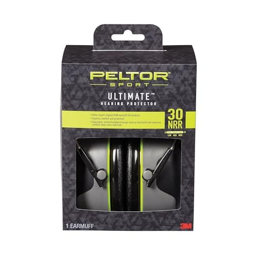 Peltor Sport Ultimate Hearing ...ffs, Black/Grey (97042-PEL-6C)
