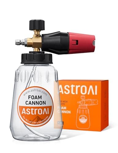 AstroAI Foam Cannon for Pressure Washer for $17 + free shipping w/ Prime