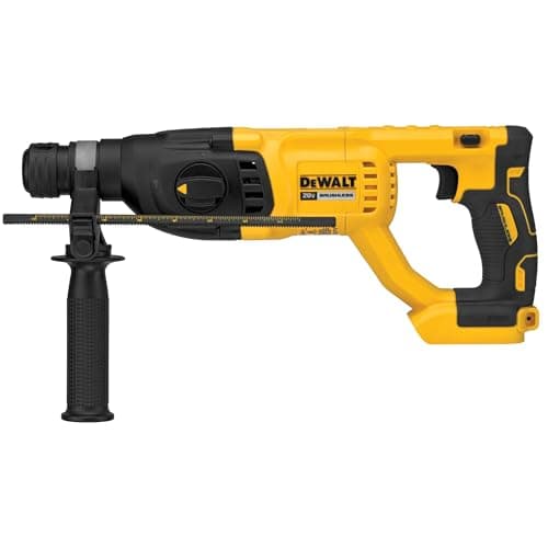 $149 | DEWALT 20V MAX SDS Plus 1 Inch Cordless Rotary Hammer with D-Handle, Bare Tool Only (DCH133B) at Amazon