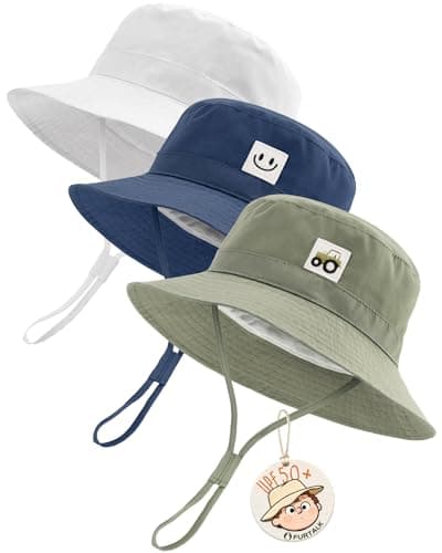 FURTALK Toddler Baby Sun Hat for Boy Girl Kids Bucket Beach UPF 50+ Summer Hat