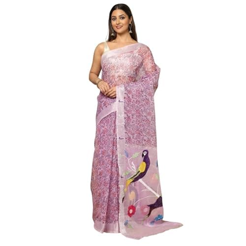 Indiehaat Paithani Kota Doria Saree