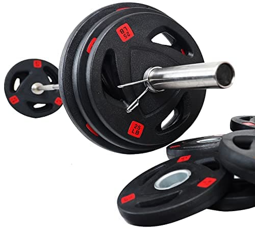 BalanceFrom Cast Iron Olympic ...0-Pound Set, Multiple Packages