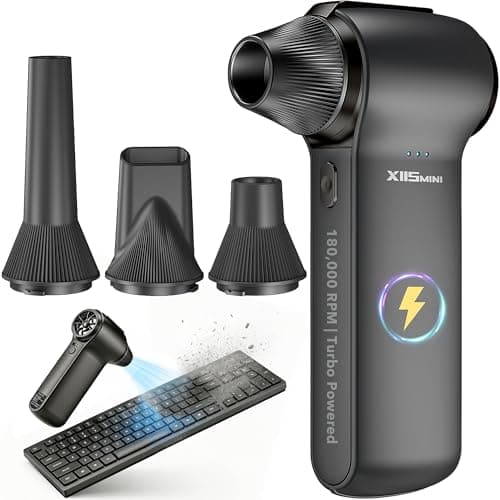 Prime Members: HTAIER 180,000RPM Cordless Electric Air Duster w/ 3-Speed Fan $17.60 + Free S/H