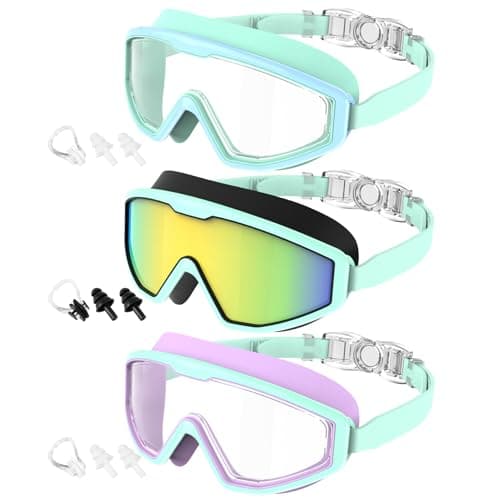 3-Count CIFOYA Kids' Swim Goggles w/ Anti-Fog UV-Protective Lenses (Various Colors) from $11.49 ($3.83 each) + Free Shipping w/ Prime or on $35+