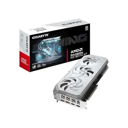 $649.99 | GIGABYTE Radeon™ RX 9070 XT Gaming OC ICE 16G Graphics Card at Amazon