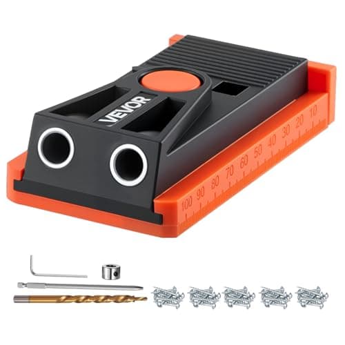 Vevor Mini Adjustable Pocket Hole Jig Kit for $14 + free shipping