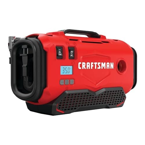$49 | CRAFTSMAN V20 Tire Inflator Portable Air Compressor (CMCE520B) at Amazon