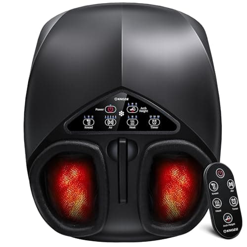 KNQZE Shiatsu Foot Massager w/ Heat & Remote $64.99 + Free Shipping
