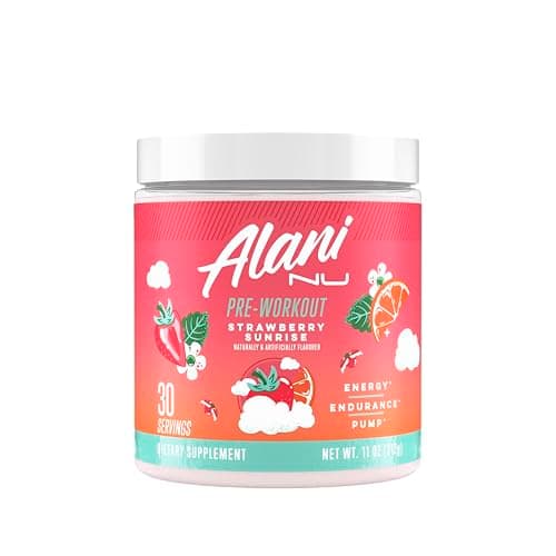 30-Serving Alani Nu Pre Workout Powder w/ 200mg Caffeine (Strawberry Sunrise) $19 or less w/ S&S + Free Shipping w/ Prime or on $35+