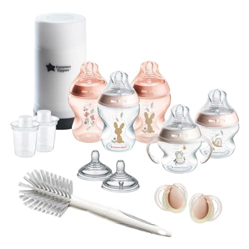 Tommee Tippee Natural Start 14...Dispensers, Bottle Brush, Pink