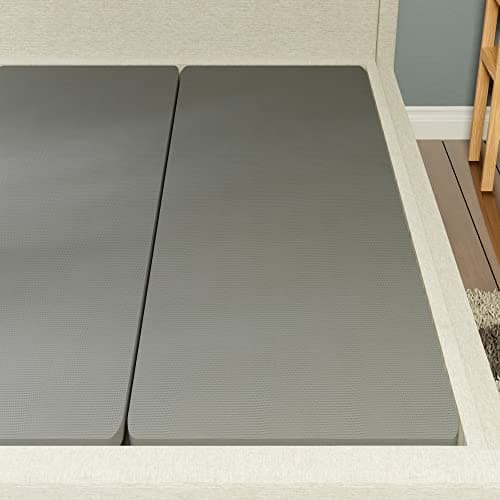 Nutan 1.5-Inch Fully Assembled...tress/Bed Support, Queen Grey.