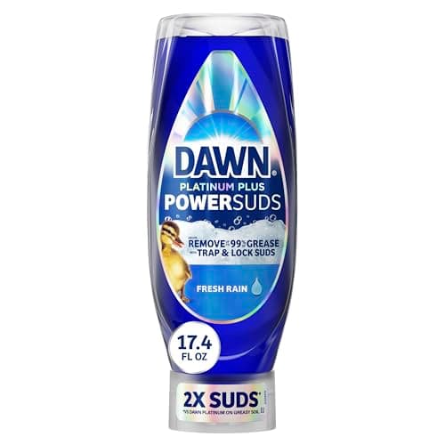 17.4-Oz Dawn Platinum Plus PowerSuds Liquid Dish Soap (Fresh Rain) $2.30 w/ S&S