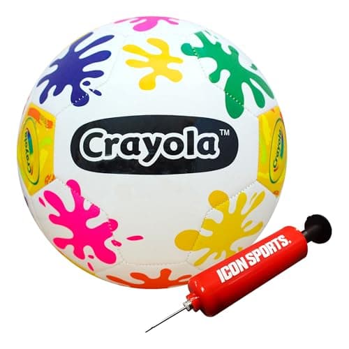 Crayola Ink Splash Soccer Ball (Size 5) $9.84 + Free Shipping w/ Prime or on $35+