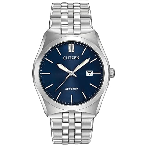 $175 | Citizen Men's Classic Corso Eco-Drive Watch, 3-Hand Date, Luminous Hands and Markers at Amazon