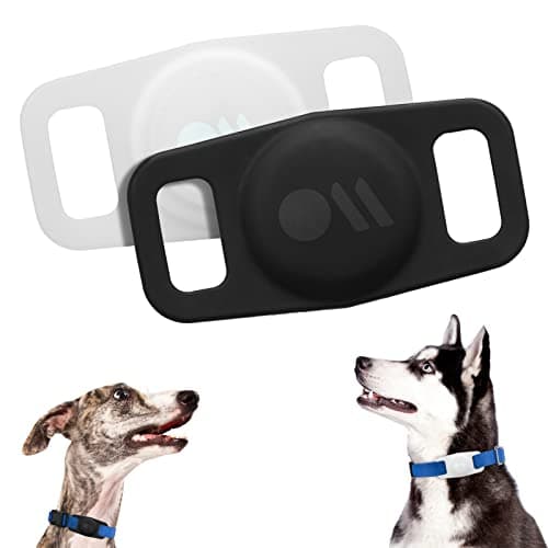 Case-Mate 2 Pack Airtag Dog Co...ars - Black & Glow in The Dark