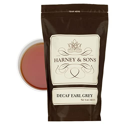 Harney & Sons Fine Teas All Na...caf Earl Grey 50 Count Sachets