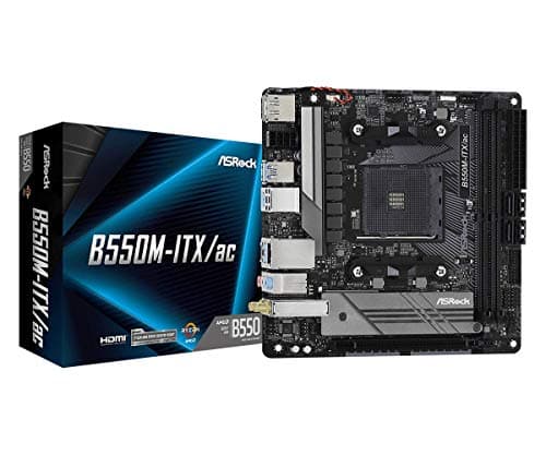 $89.99* | ASRock B550M-ITX/AC AMD AM4 Mini ITX Motherboard at Amazon
