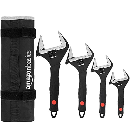 Amazon Basics 4-Piece Plumbing...m), 4 Sizes Bundle (Pack of 6)