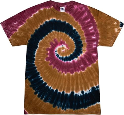 Colortone 100% Cotton Tie Dye T-Shirt for Kids 2-4, X-Small, Willow