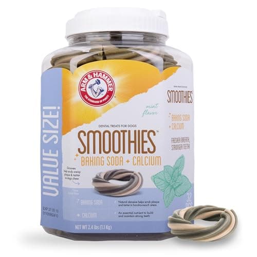 Arm & Hammer Smoothies Dental Chews for Dogs for $11 + free shipping w/ Prime