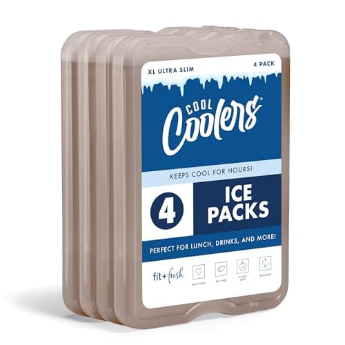 4-Pack Fit & Fresh Cool Coolers XL Slim Ice Packs $6.97 + Free Shipping w/ Prime or on $35+