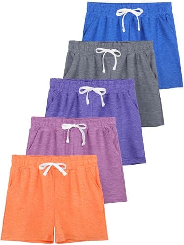 Kids Athletic Shorts 5-Packs from $9.99 on Amazon ($2 Per Pair)