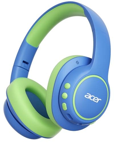 Acer OHR702 Kids Bluetooth Headphones for School with Built-in Mic,Over-Ear