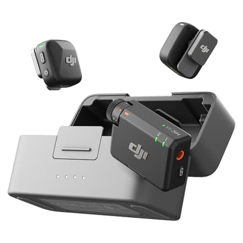 $77* | DJI Mic Mini Wireless Lavalier Microphone w/ 2x TX + 1x RX + Charging Case at Amazon