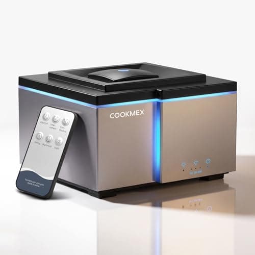 COOKMEX 500ml Essential Oil Diffuser, Ultrasonic Aromatherapy Diffuser