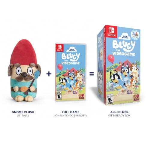 Bluey: The Videogame Amazon Exclusive Plush Bundle for Nintendo Switch for $15 w/ Prime + free shipping