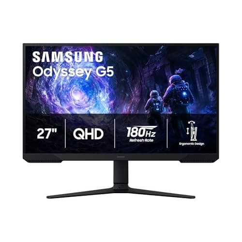 Prime: 27" Samsung Odyssey G5 1440p 180Hz 1ms FreeSync VA Monitor $150 + Free S&H