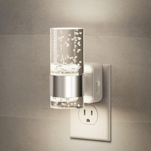 JandCase Night Light, Night Lights Plug into Wall,LED Nightlight with Adjustable Brightness, 5000K,Automatic Night Light Plug in with Auto Light Sensor for Bathroom Hallway Room Decor