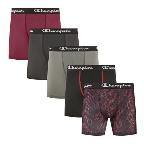 Champion Men's Performance Boxer Briefs