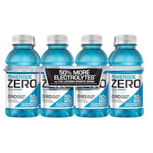 Select Accts: 12-Pk 8-Oz POWERADE Zero Sugar Mixed Berry Sports Drink $3.25 w/ S&S