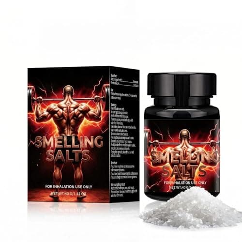LukGain Potent Salts for Athletes in Hockey Strong Wake Up Salts for Athletes in Hockey, Weightlifting and Powerlifting