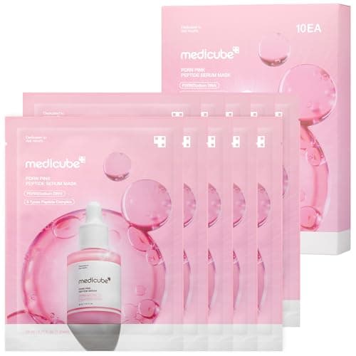 medicube PDRN Pink Peptide Ampoule Sheet Mask 10EA