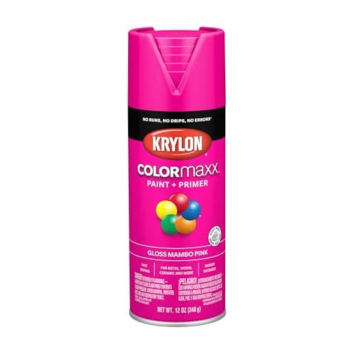 Krylon COLORmaxx 12-Oz Spray Paint & Primer (Various Finishes) From $3.30