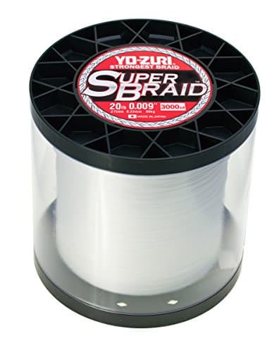 Yo-Zuri Super Braid Bulk Spool...Line 3000 yd Spool, 65 lb Test