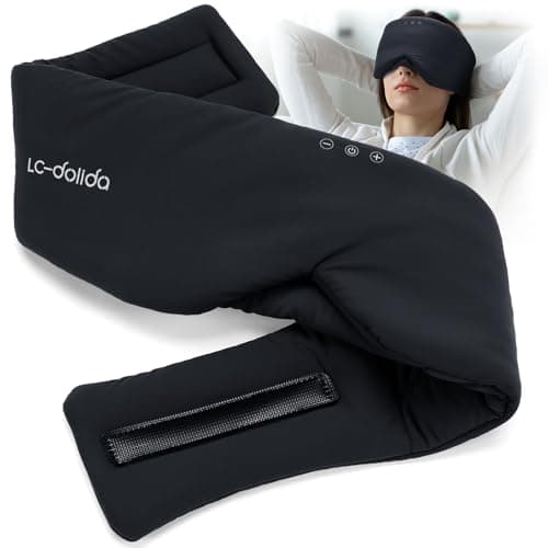LC-dolida Sleep Mask w/ Bluetooth 5.4 HD Headphones (Black) $11.33 & More + Free Shipping w/ Prime or on $35+