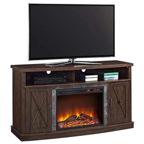 Ameriwood Home Barrow Creek El...nd for TVs up to 60", Espresso