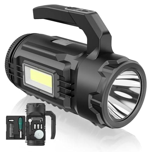 983-Lumen OGERY 9000mAh Rechargeable LED Camping Flashlight w/ Multi-Tool Kit (Gray/Black) $19.99 + Free Shipping w/ Prime or on $35+