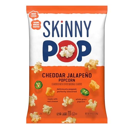 SkinnyPop Cheddar Jalapeno Popcorn Bag Only $1.84 Shipped on Amazon