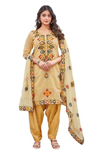 Lady Dwiza Ready to Wear Designer Indian Pakistani Ethnic Punjabi Salwar Kameez Dupatta Patiala Suit Set for Women