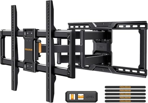 Perlegear UL-Listed Full Motion TV Wall Mount (for 42"–90" TVs up to 150 lbs) $44.97 + Free Shipping