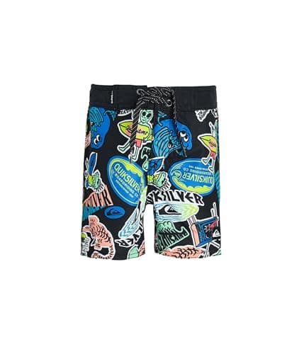 Quiksilver Kids Mens Everyday Straight Black XS (4 Little Kid) One Size